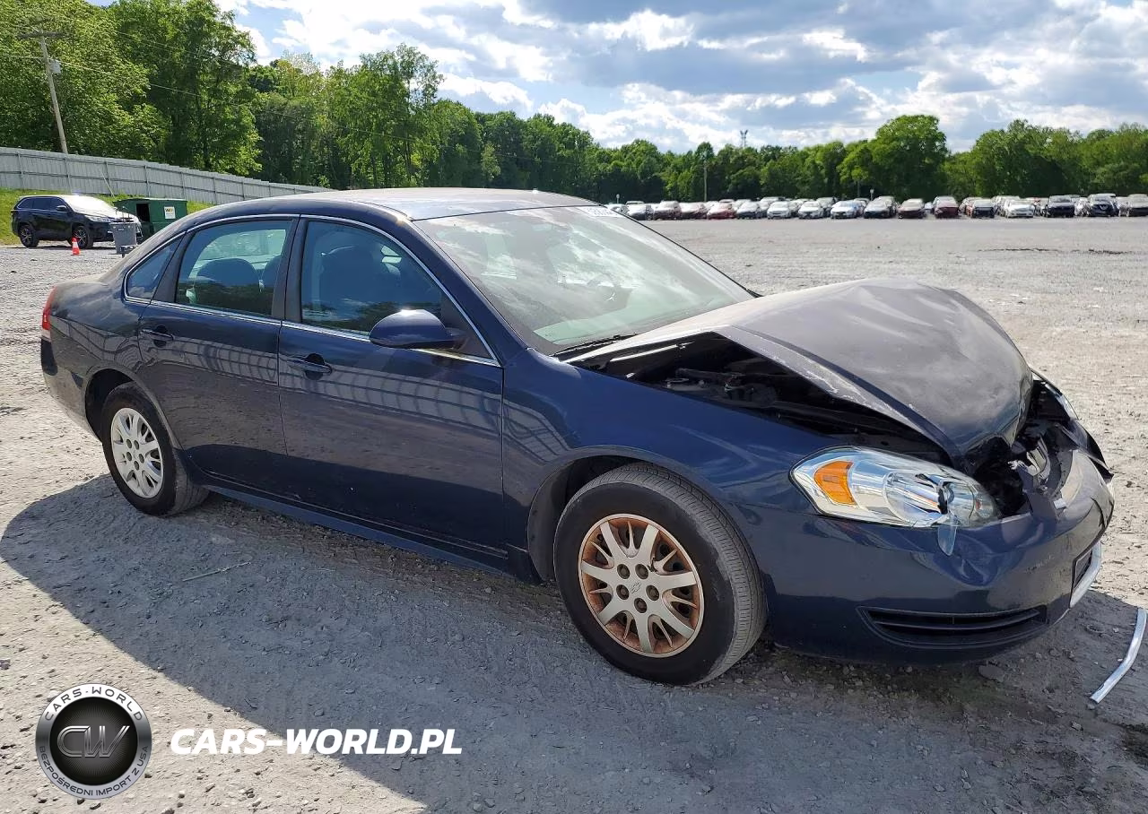 2010 Chevrolet Impala Police VIN:2G1WD5EM1A1255262 - 4