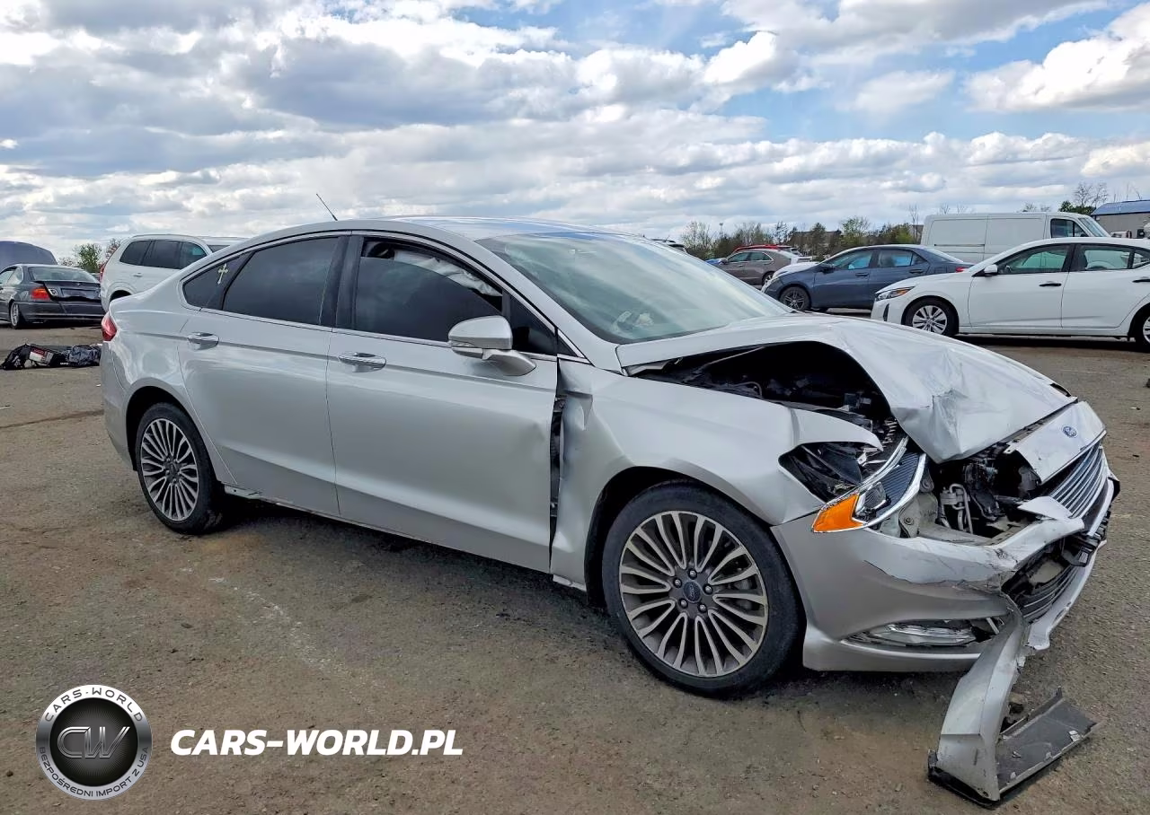 2017 Ford Fusion Se VIN:3FA6P0T93HR282779 - 4
