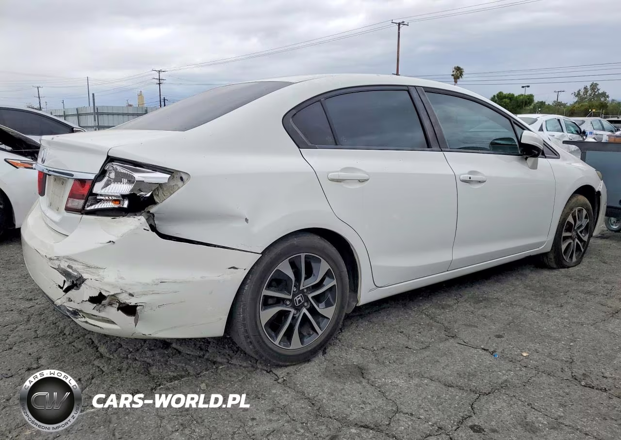 2014 Honda Civic Ex VIN:19XFB2F84EE247517 - 3