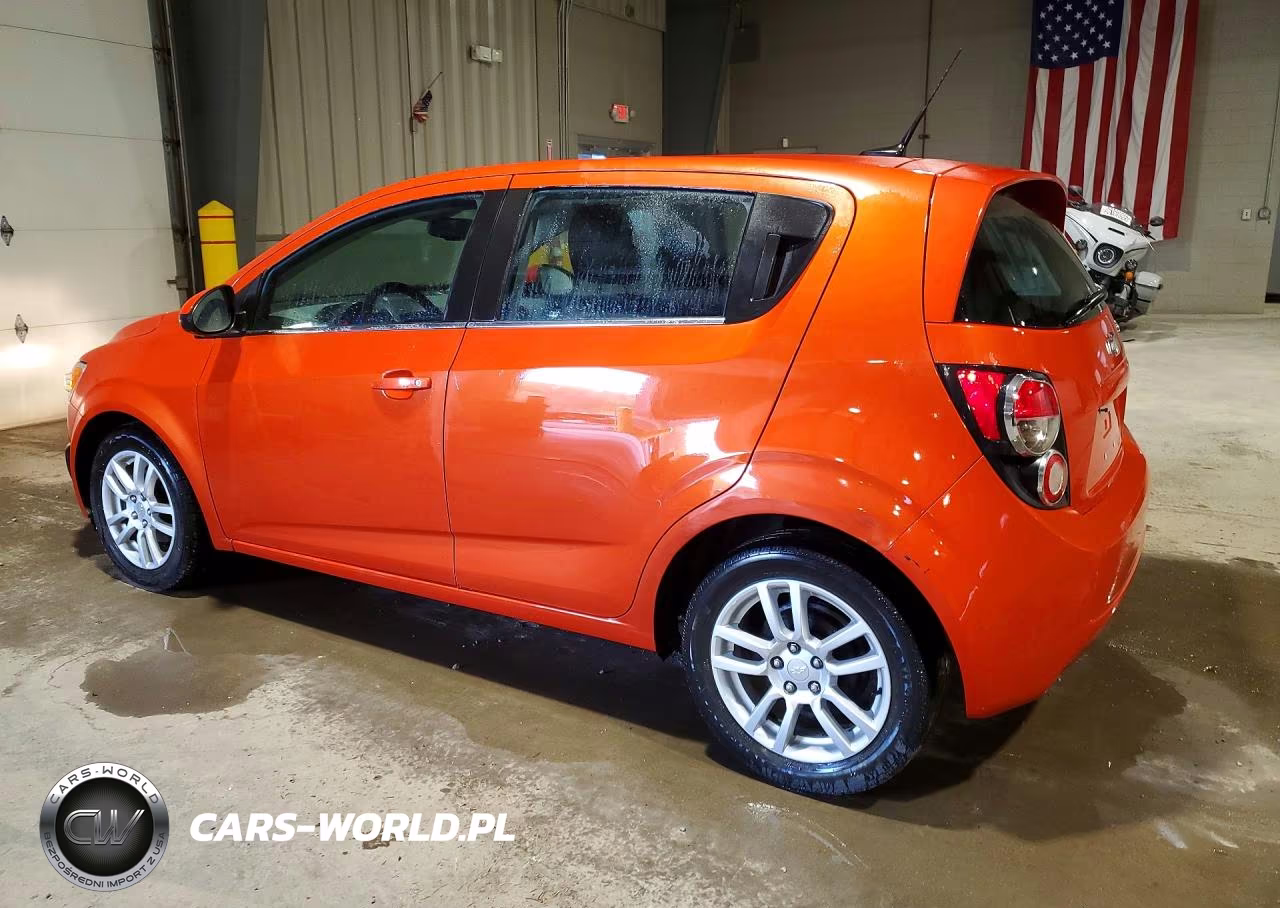 2012 Chevrolet Sonic Lt VIN:1G1JC6SH8C4226245 - 2