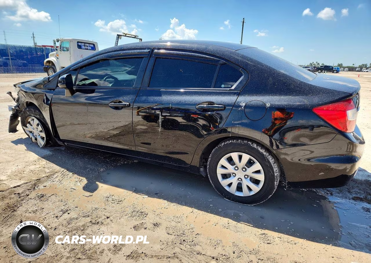 2012 Honda Civic 4D Dx VIN:JHMFB2F5XCS005927 - 2