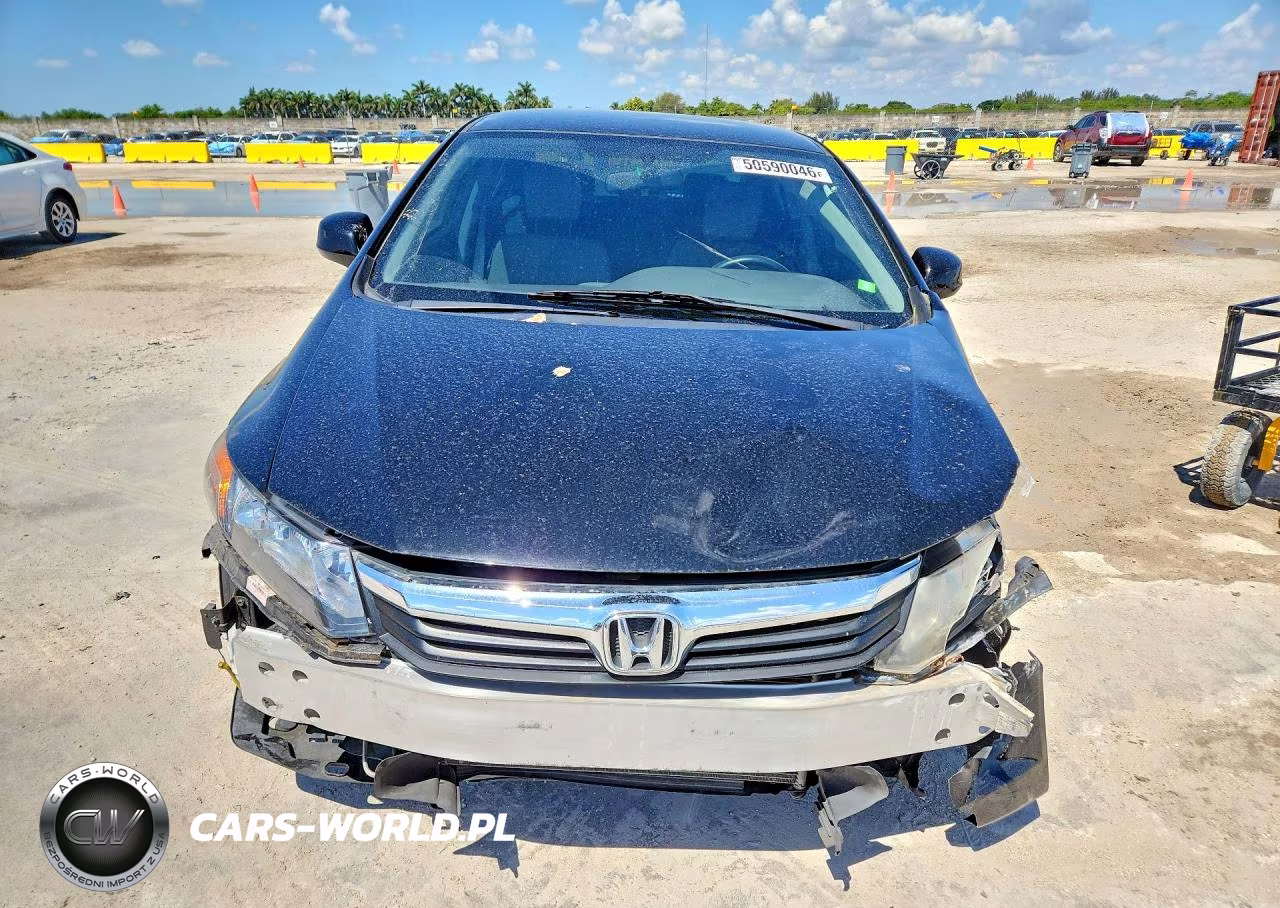 2012 Honda Civic 4D Dx VIN:JHMFB2F5XCS005927 - 5