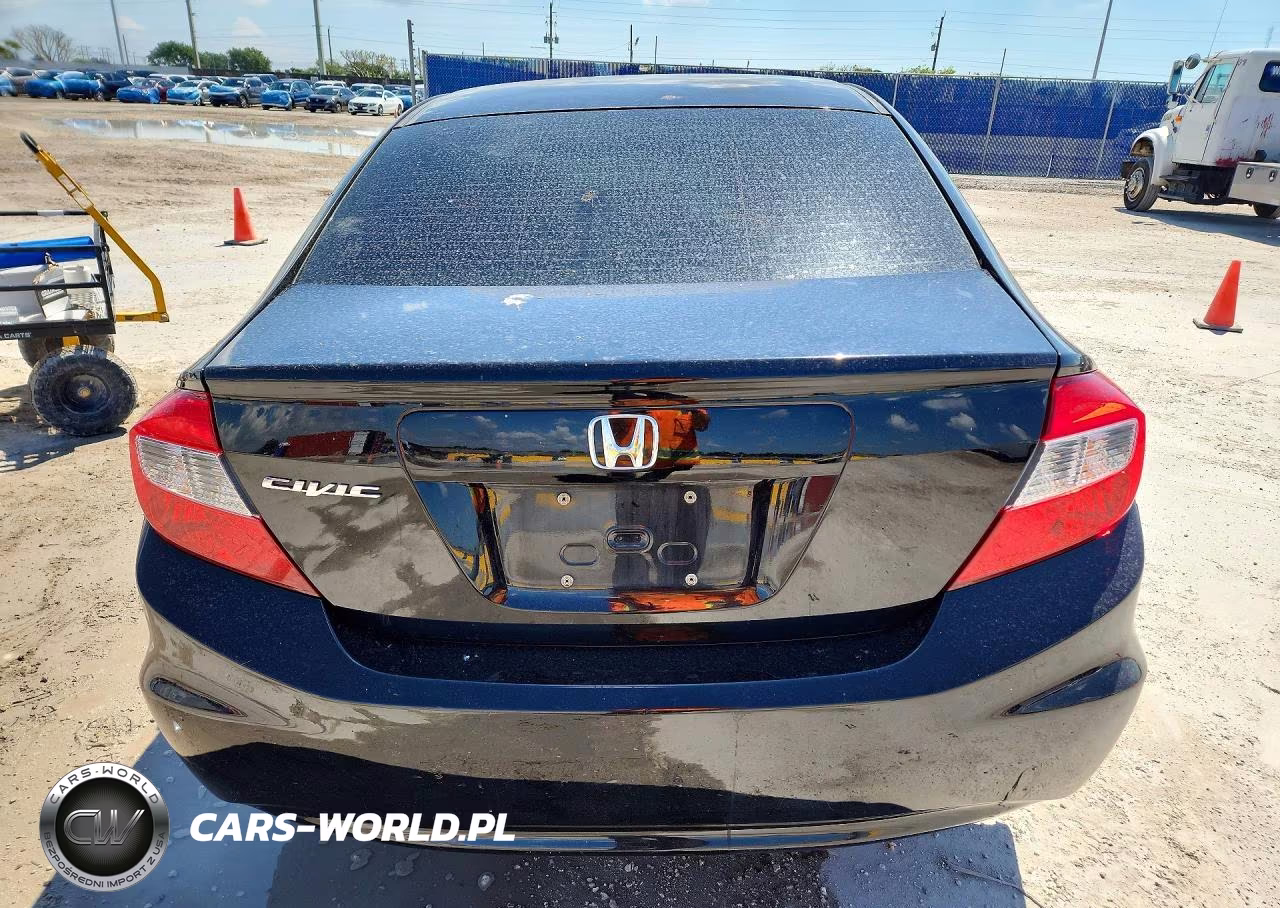 2012 Honda Civic 4D Dx VIN:JHMFB2F5XCS005927 - 6