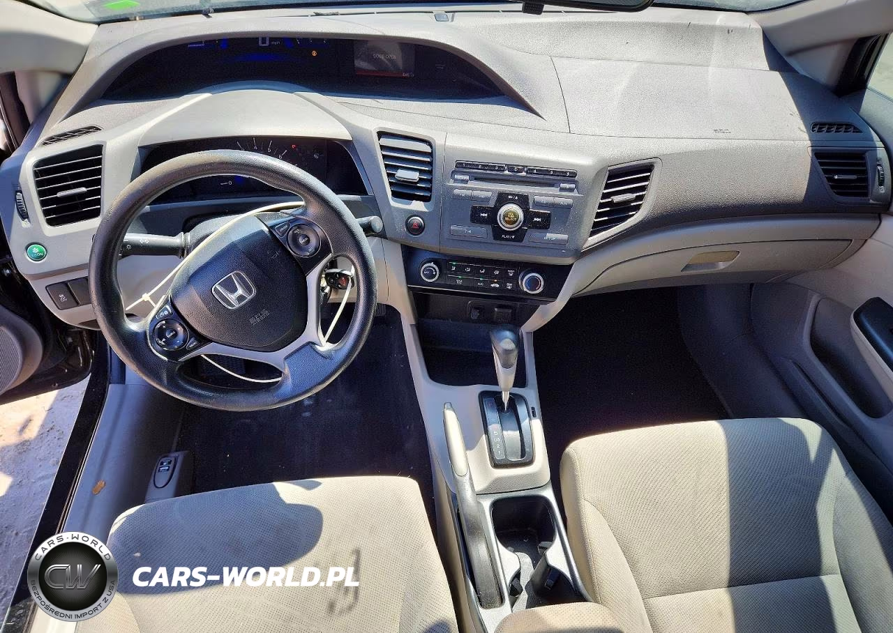 2012 Honda Civic 4D Dx VIN:JHMFB2F5XCS005927 - 8