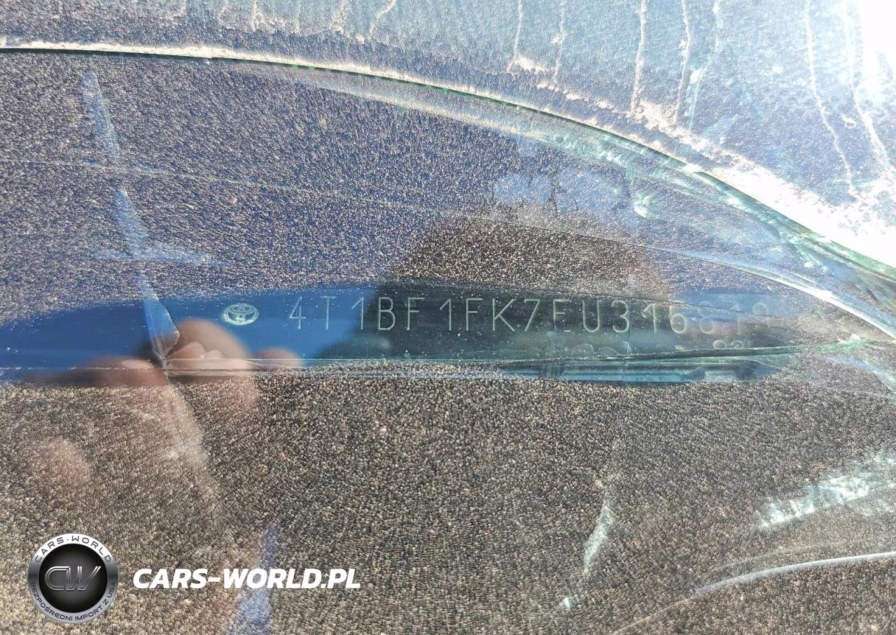 2014 Toyota Camry Se VIN:4T1BF1FK7EU316819 - 12