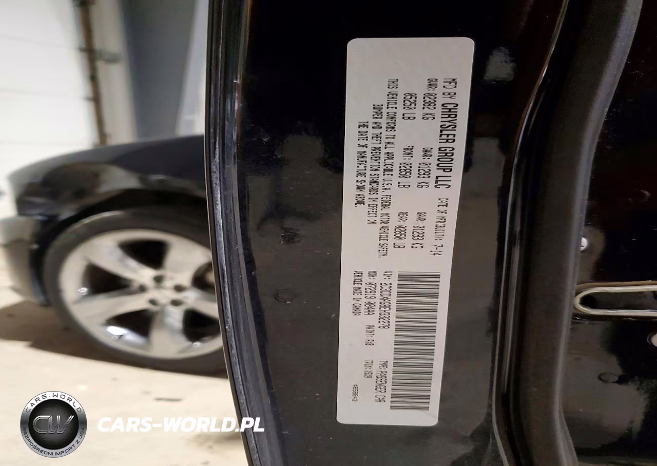 2014 Dodge Charger Police VIN:2C3CDXAG8EH332278 - 12
