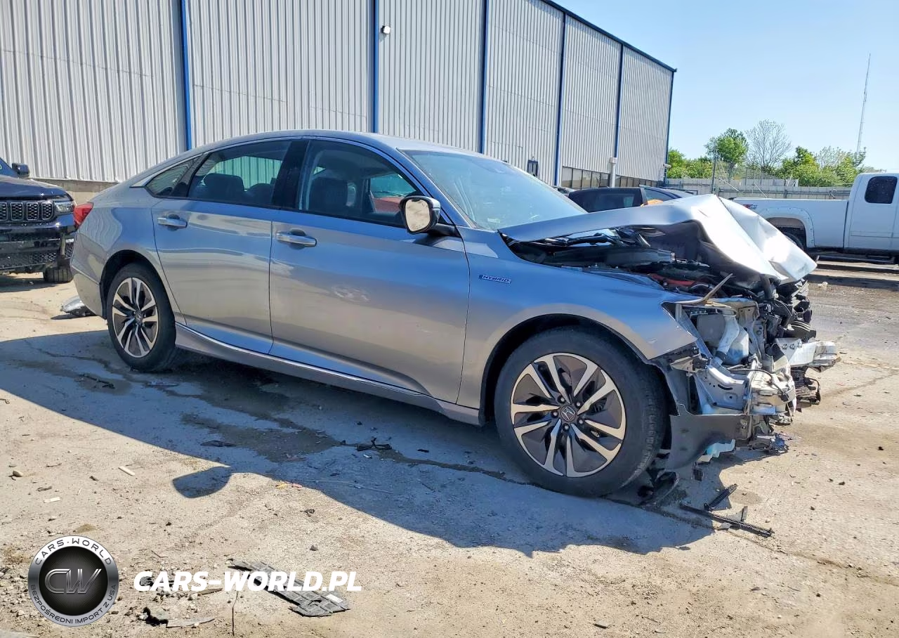 2019 Honda Accord Touring Hybrid VIN:1HGCV3F97KA019567 - 4