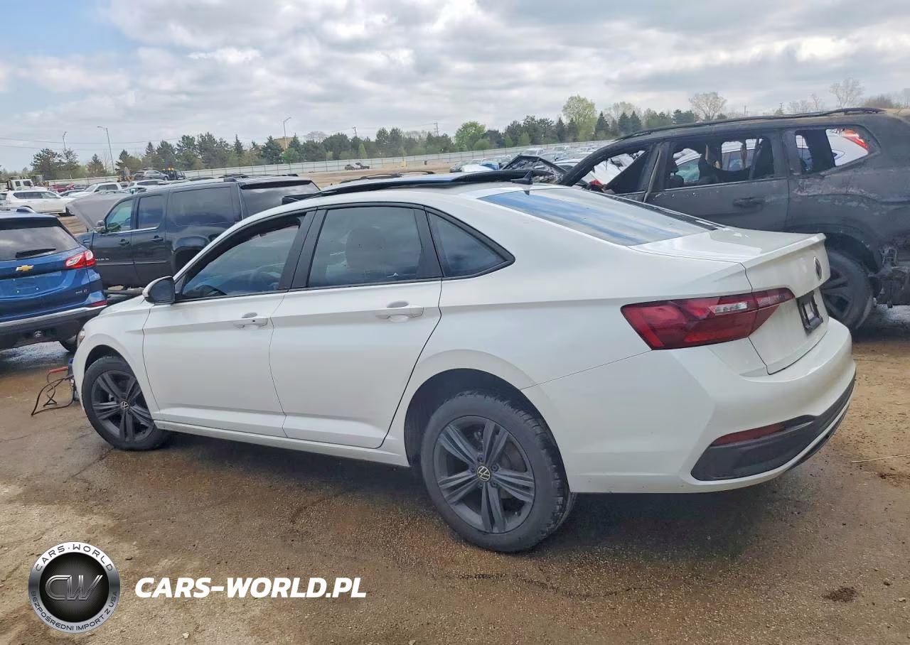 2022 Volkswagen Jetta Se VIN:3VW7M7BU5NM031659 - 2