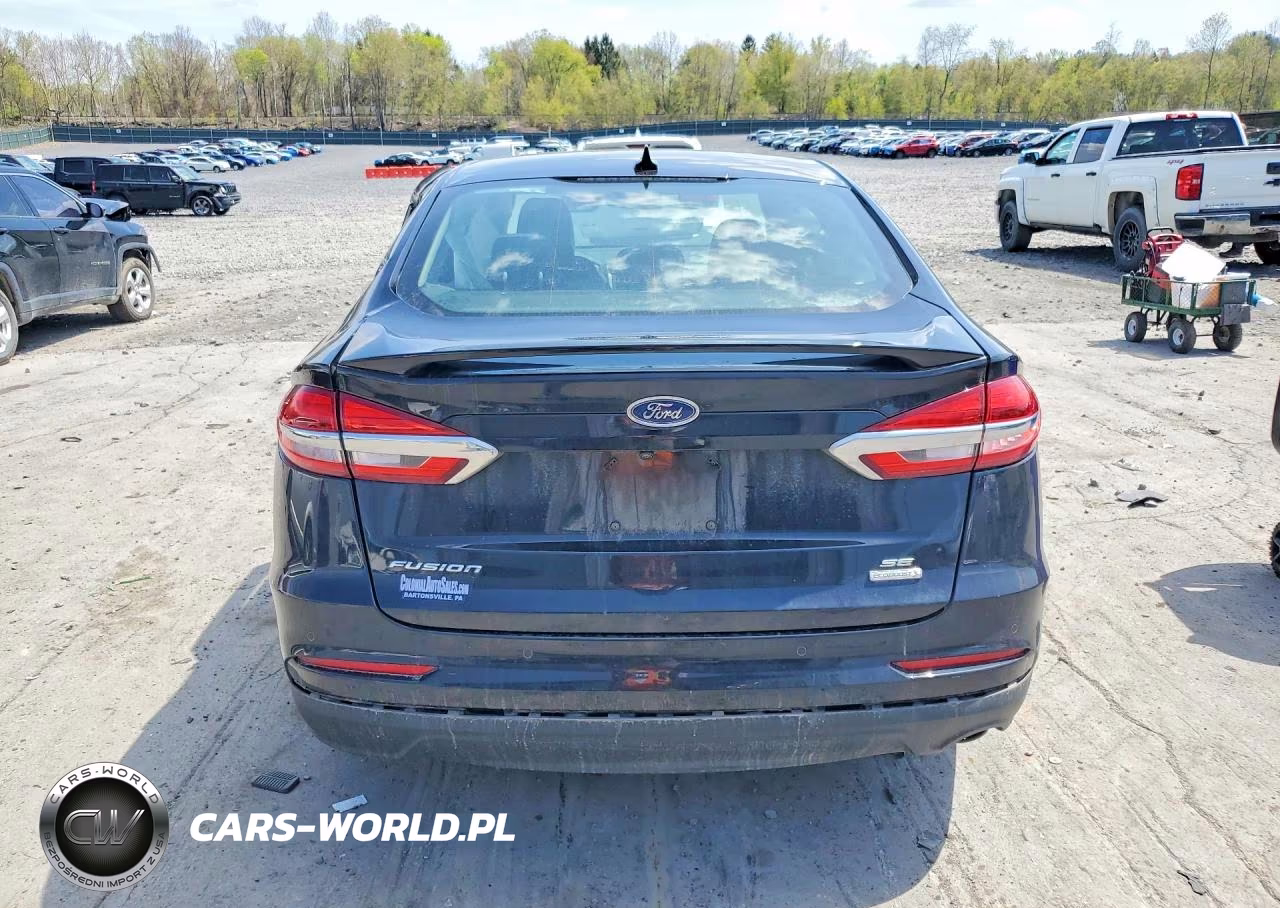 2020 Ford Fusion Se VIN:3FA6P0HD2LR207013 - 6