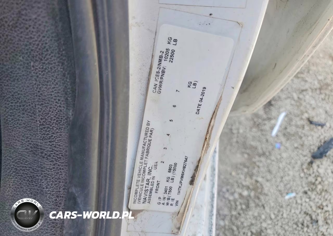 2019 Chevrolet Silverado Medium Duty VIN:1HTKJPVM6KH827647 - 12
