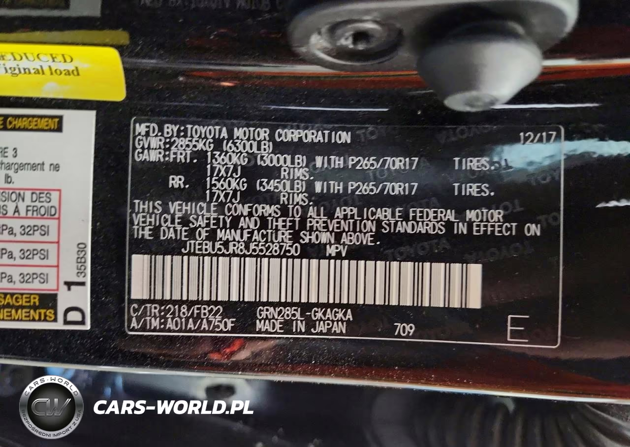 2018 Toyota 4Runner Sr5 VIN:JTEBU5JR8J5528750 - 12