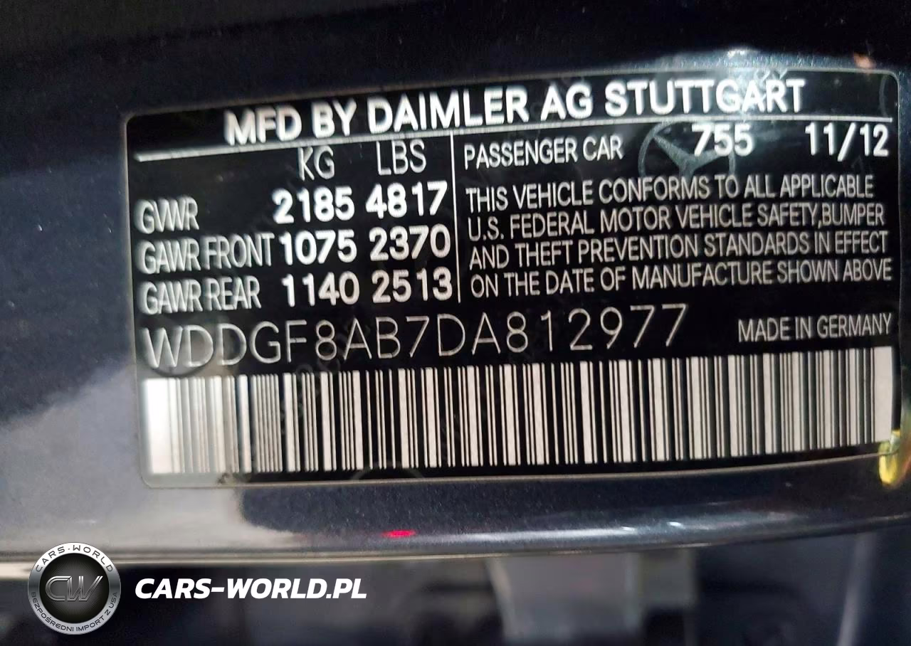2013 Mercedes-Benz C 300 4Matic VIN:WDDGF8AB7DA812977 - 12