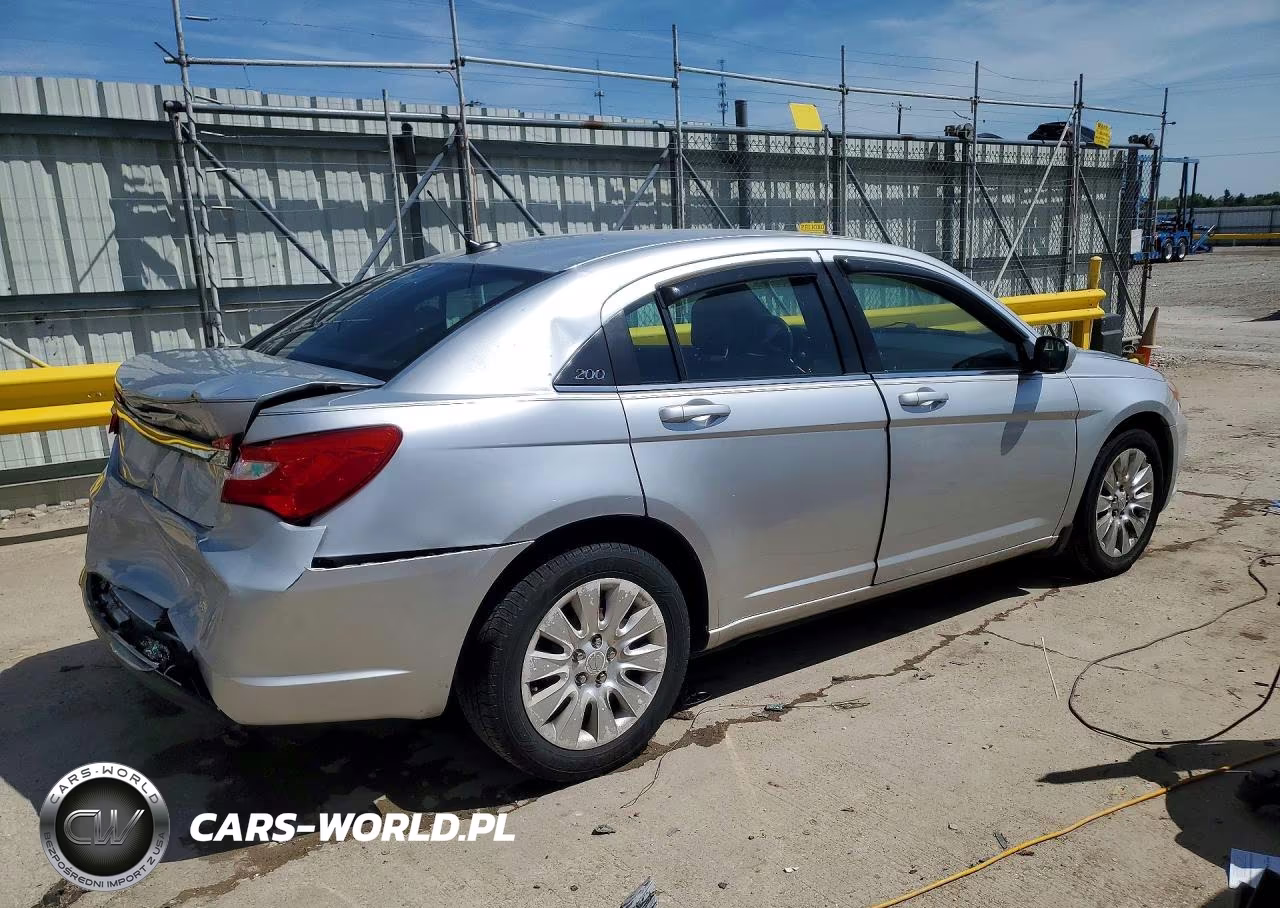 2012 Chrysler 200 Lx VIN:1C3CCBAB5CN101000 - 3