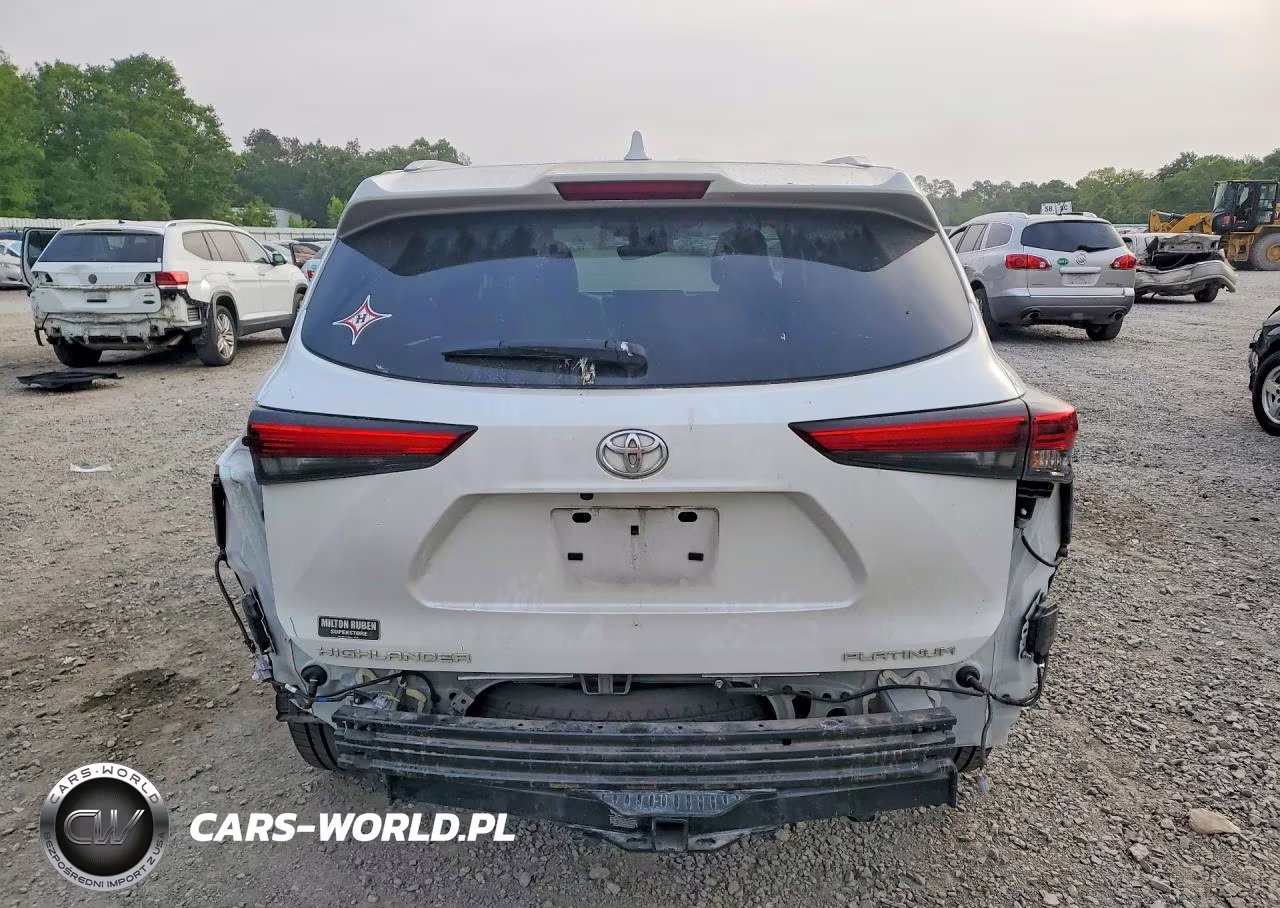 2022 Toyota Highlander Platinum VIN:5TDFZRAH4NS130571 - 6