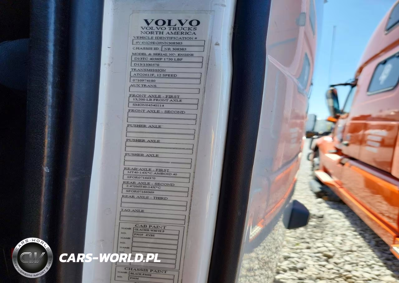 2022 Volvo Vnl Semi Truck VIN:4V4NC9EG9NN308385 - 10