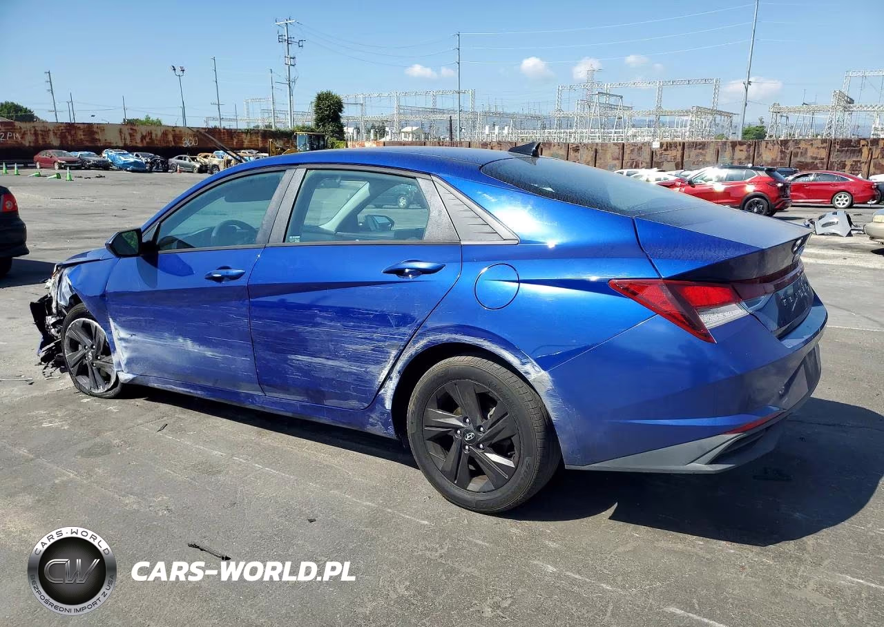 2021 Hyundai Elantra Sel VIN:5NPLM4AG1MH008699 - 2