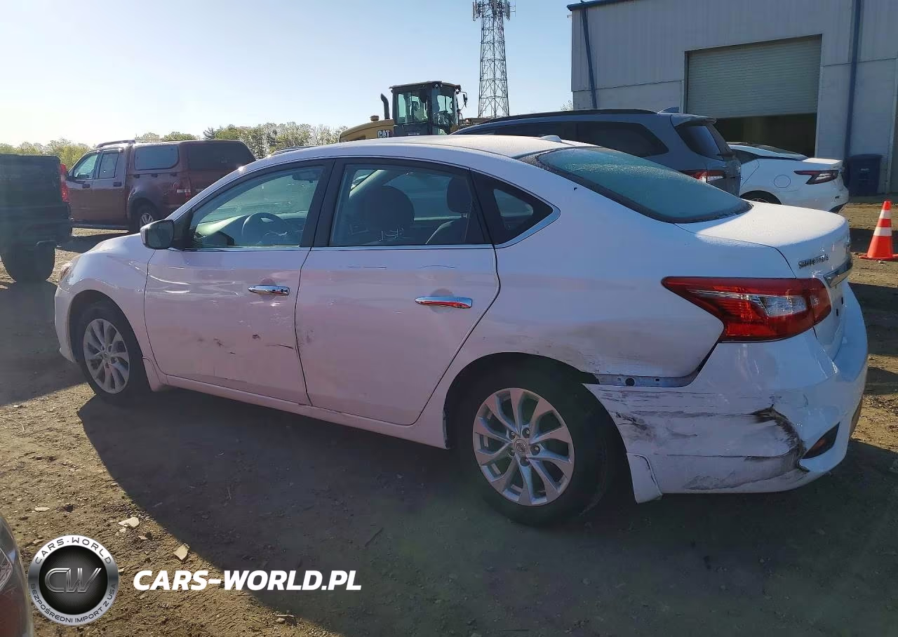 2019 Nissan Sentra Sv VIN:3N1AB7AP4KY408628 - 2