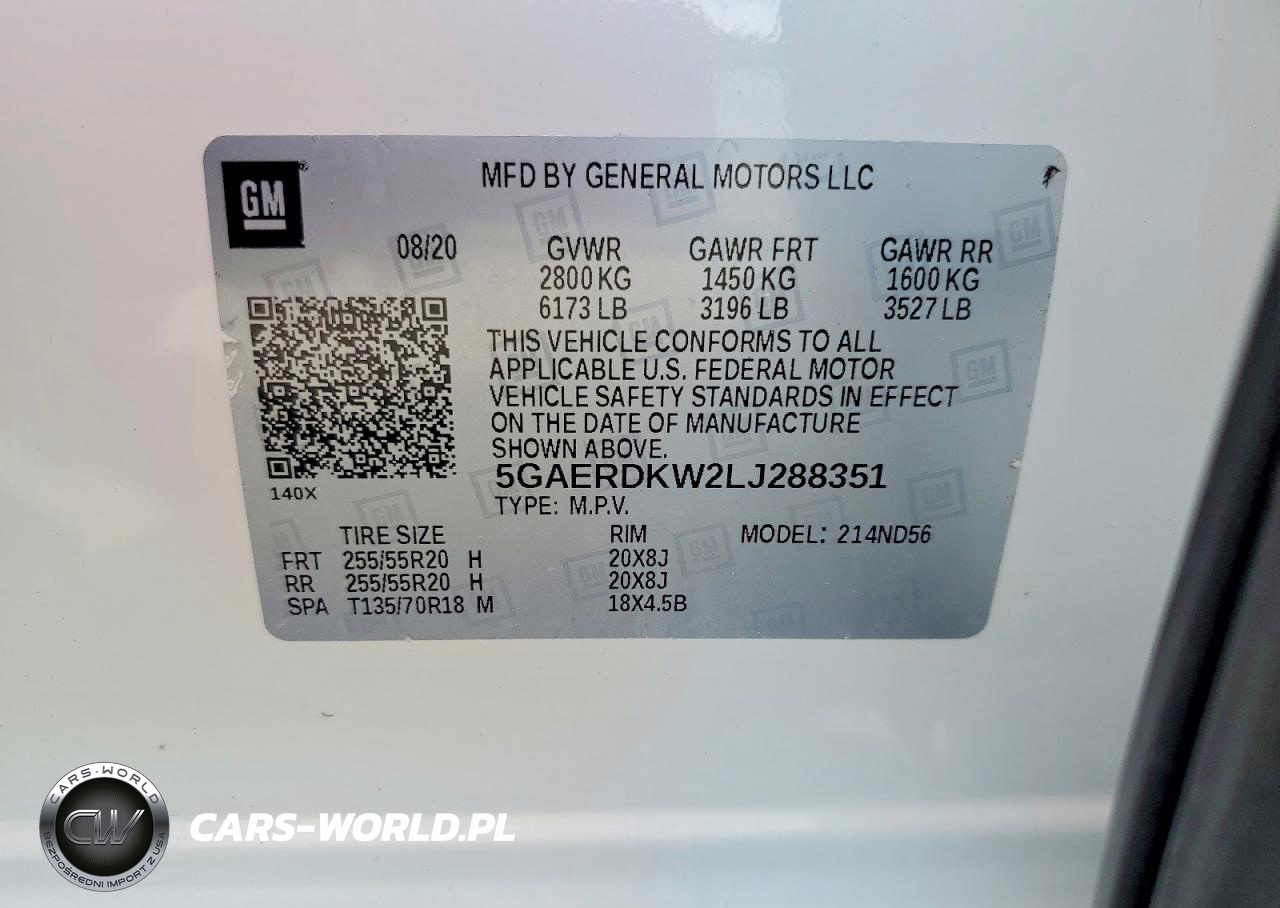 2020 Buick Enclave Avenir VIN:5GAERDKW2LJ288351 - 13