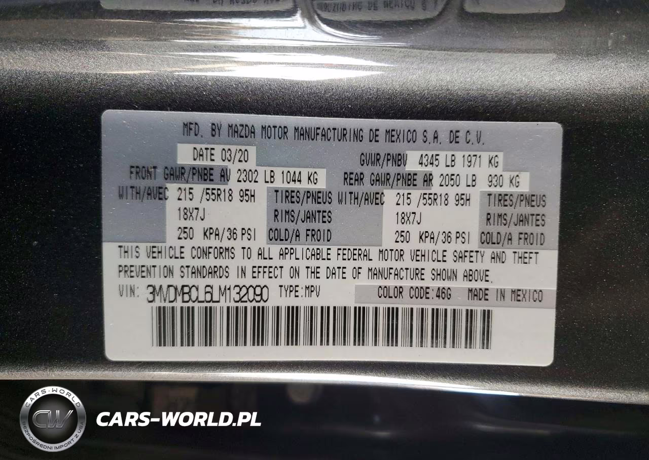 2020 Mazda Cx-30 Select VIN:3MVDMBCL6LM132090 - 13