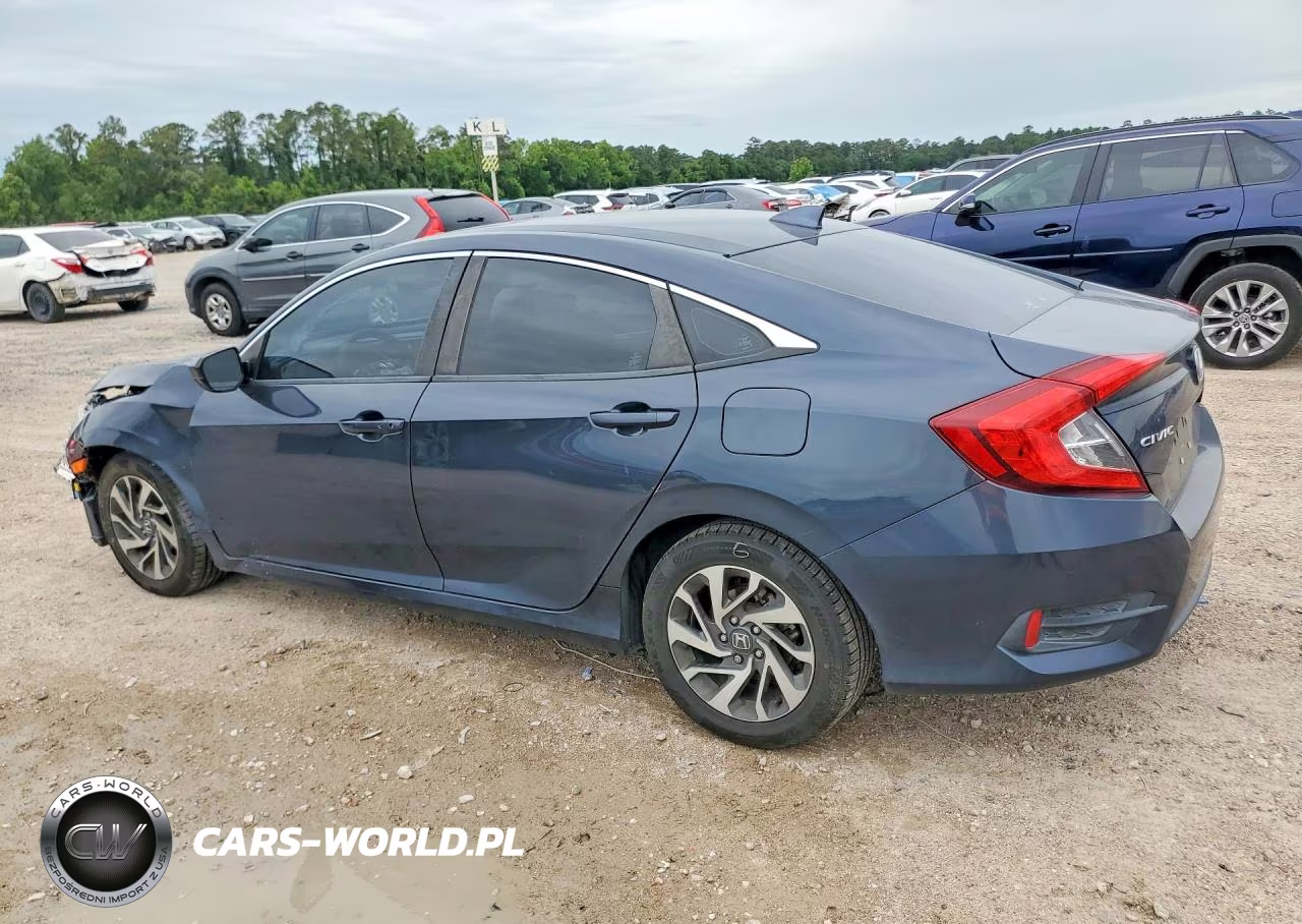 2018 Honda Civic Ex VIN:2HGFC2F7XJH578834 - 2