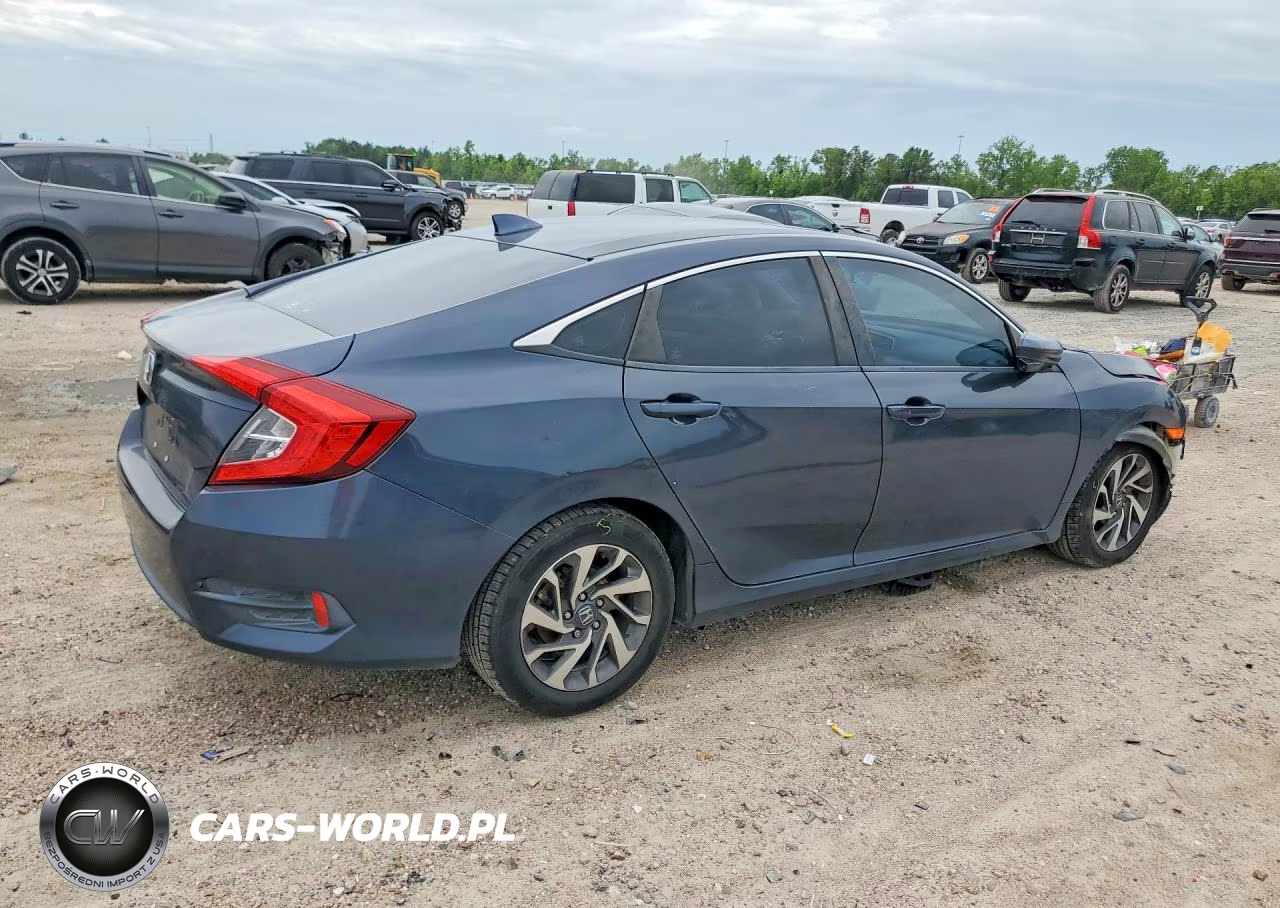 2018 Honda Civic Ex VIN:2HGFC2F7XJH578834 - 3