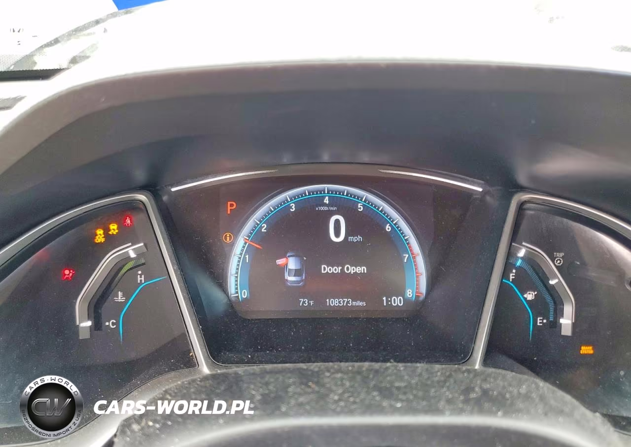 2018 Honda Civic Ex VIN:2HGFC2F7XJH578834 - 9