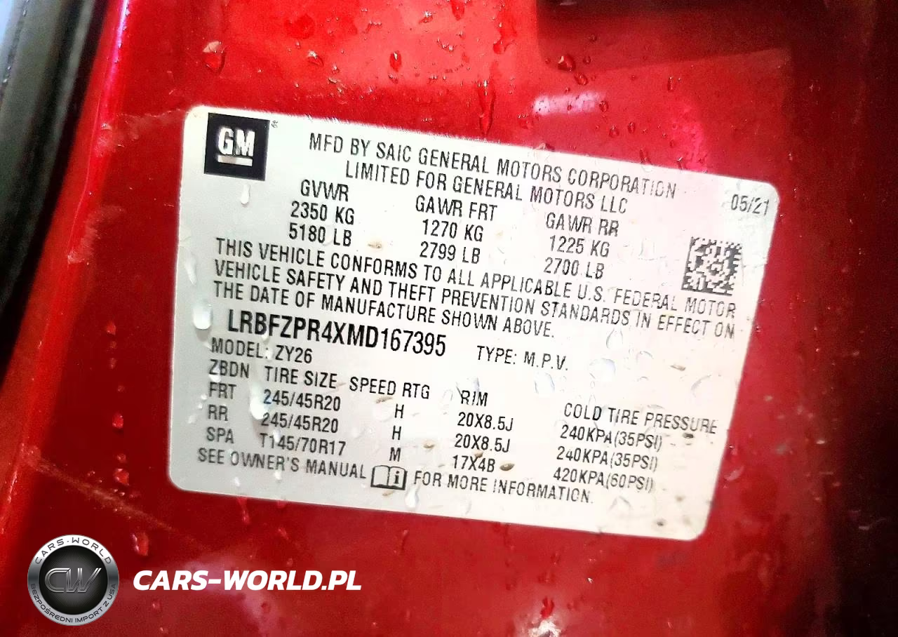 2021 Buick Envision Essence VIN:LRBFZPR4XMD167395 - 13