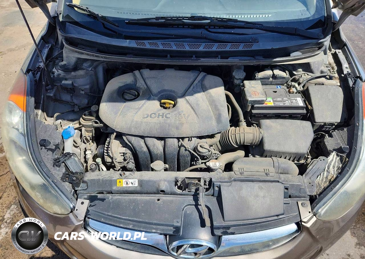 2013 Hyundai Elantra Gls VIN:5NPDH4AEXDH362910 - 11