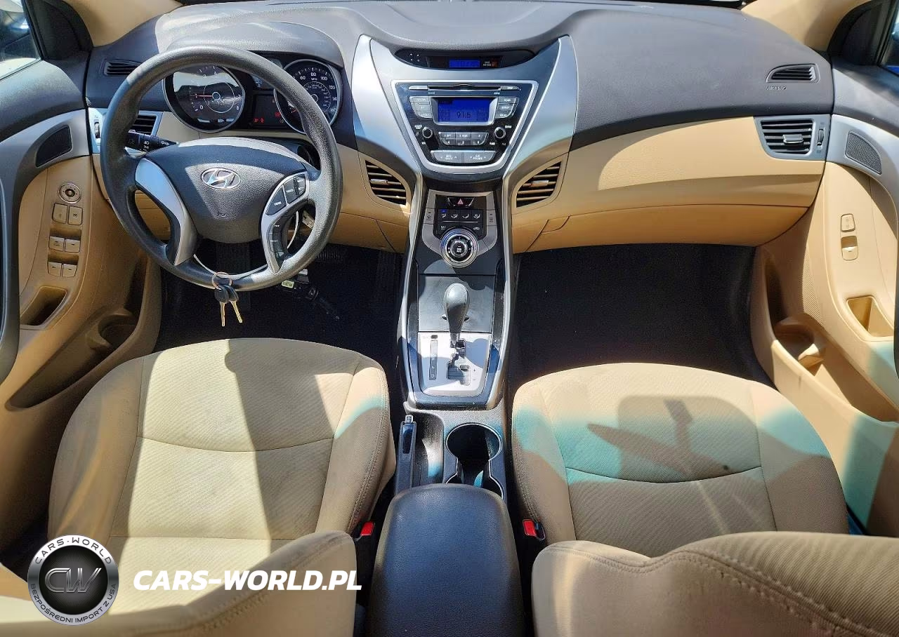 2013 Hyundai Elantra Gls VIN:5NPDH4AEXDH362910 - 8