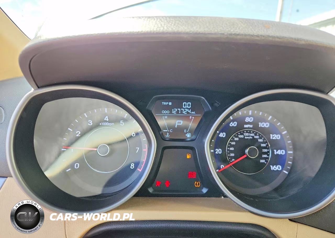 2013 Hyundai Elantra Gls VIN:5NPDH4AEXDH362910 - 9