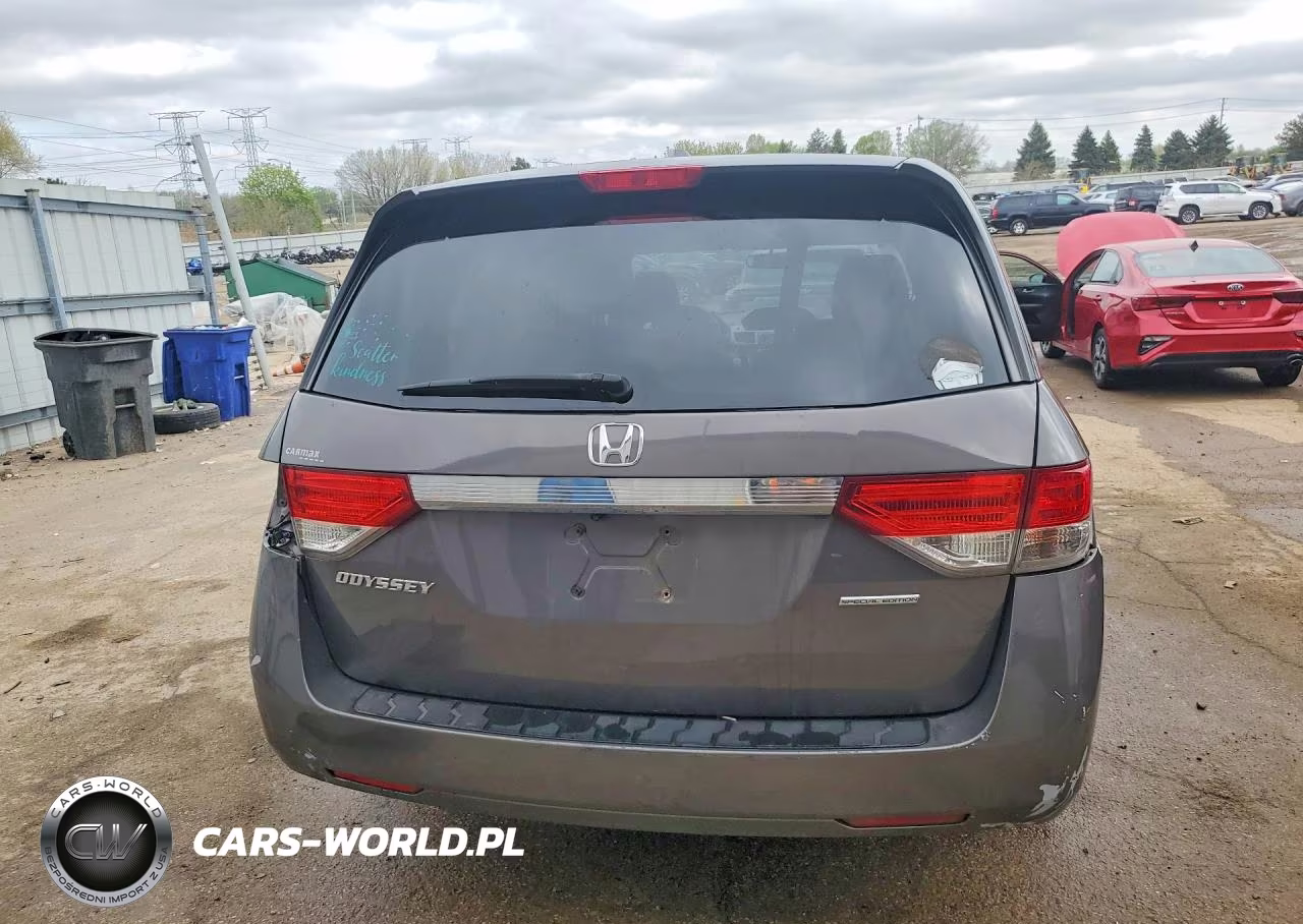 2016 Honda Odyssey Se VIN:5FNRL5H39GB031835 - 6