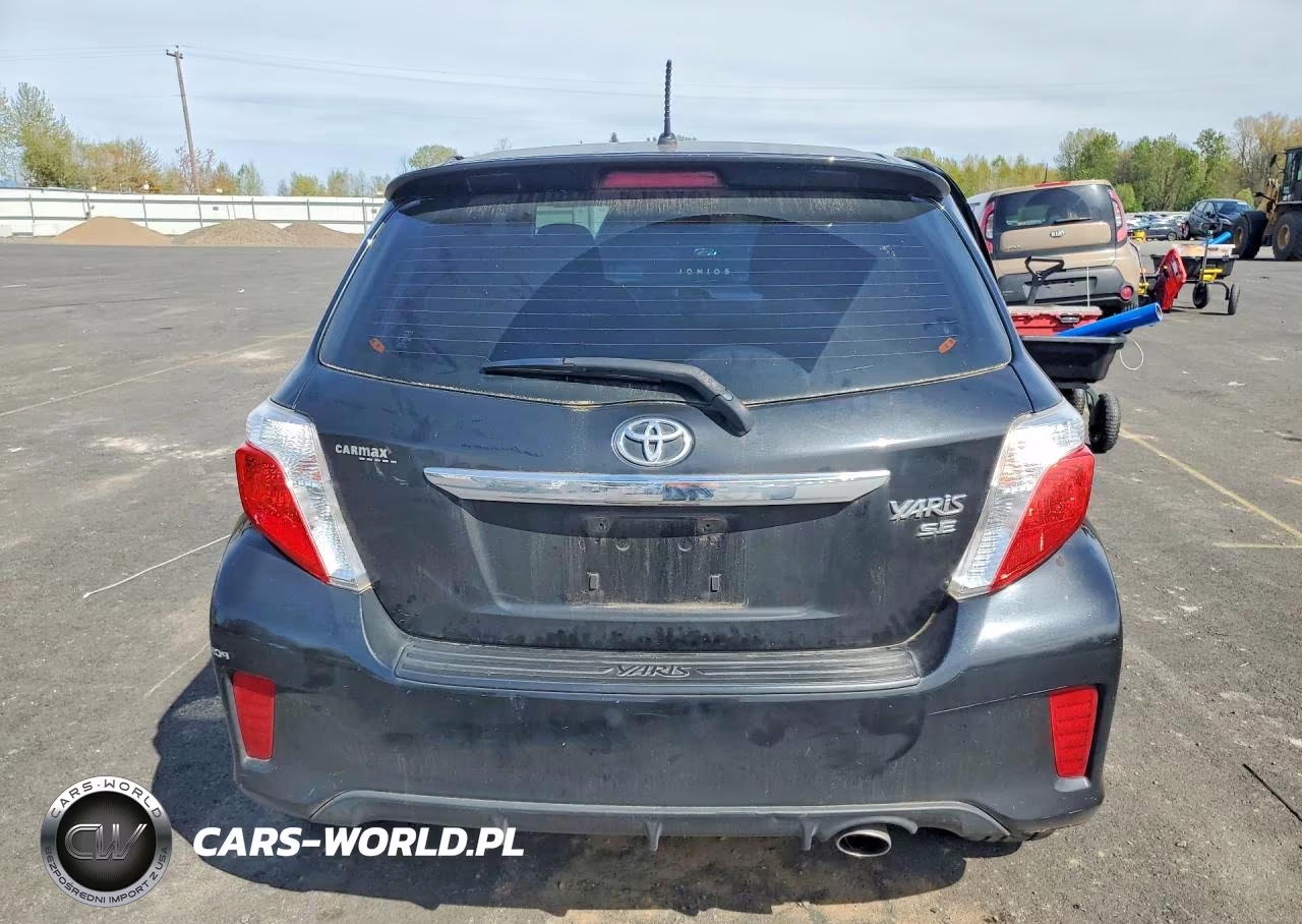 2013 Toyota Yaris 5-Door Se VIN:JTDKTUD38DD549195 - 6