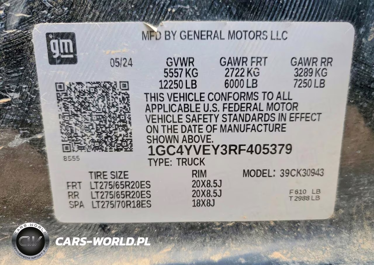 2024 Chevrolet Silverado K3500 High Country VIN:1GC4YVEY3RF405379 - 13