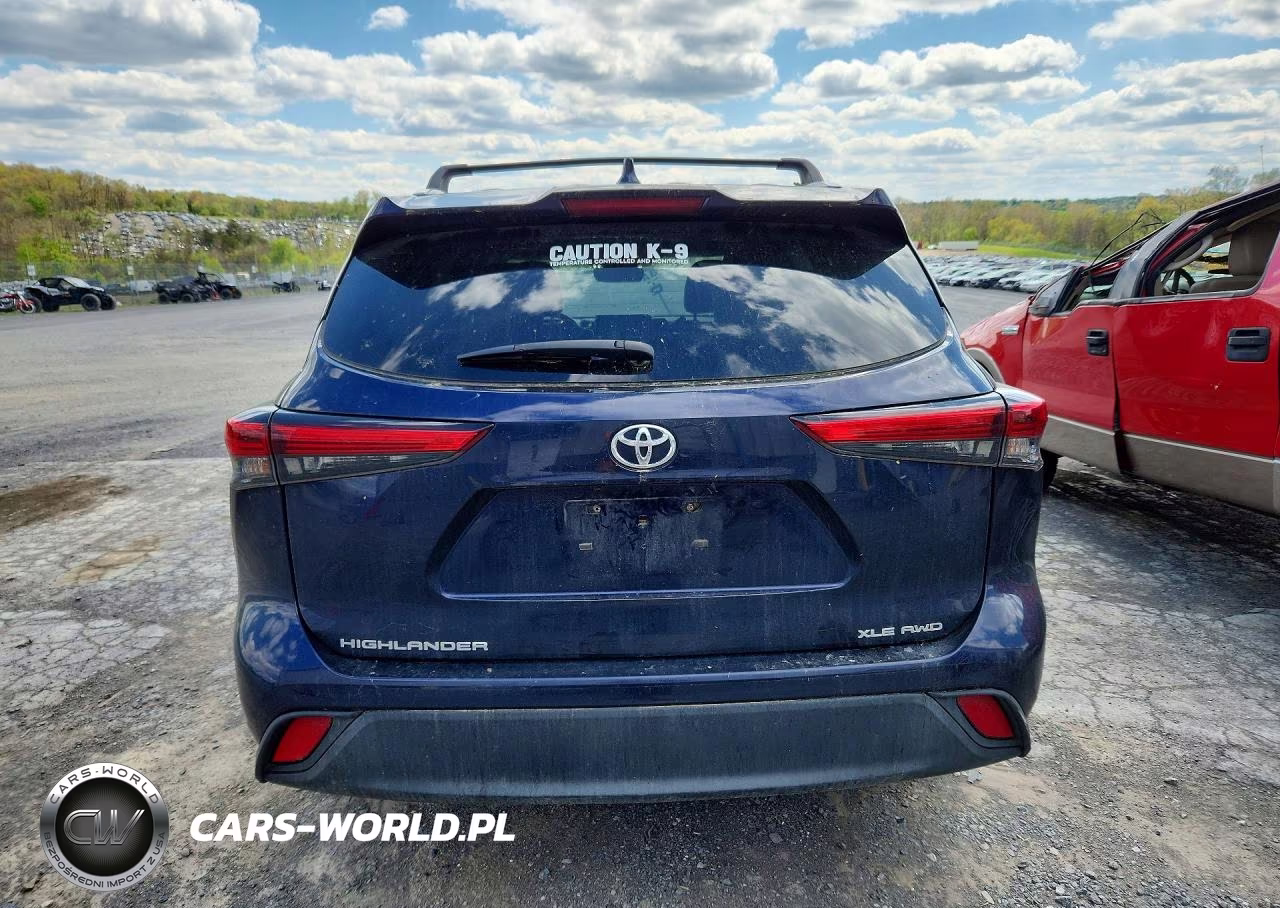 2021 Toyota Highlander Xle VIN:5TDHZRBH3MS160666 - 6