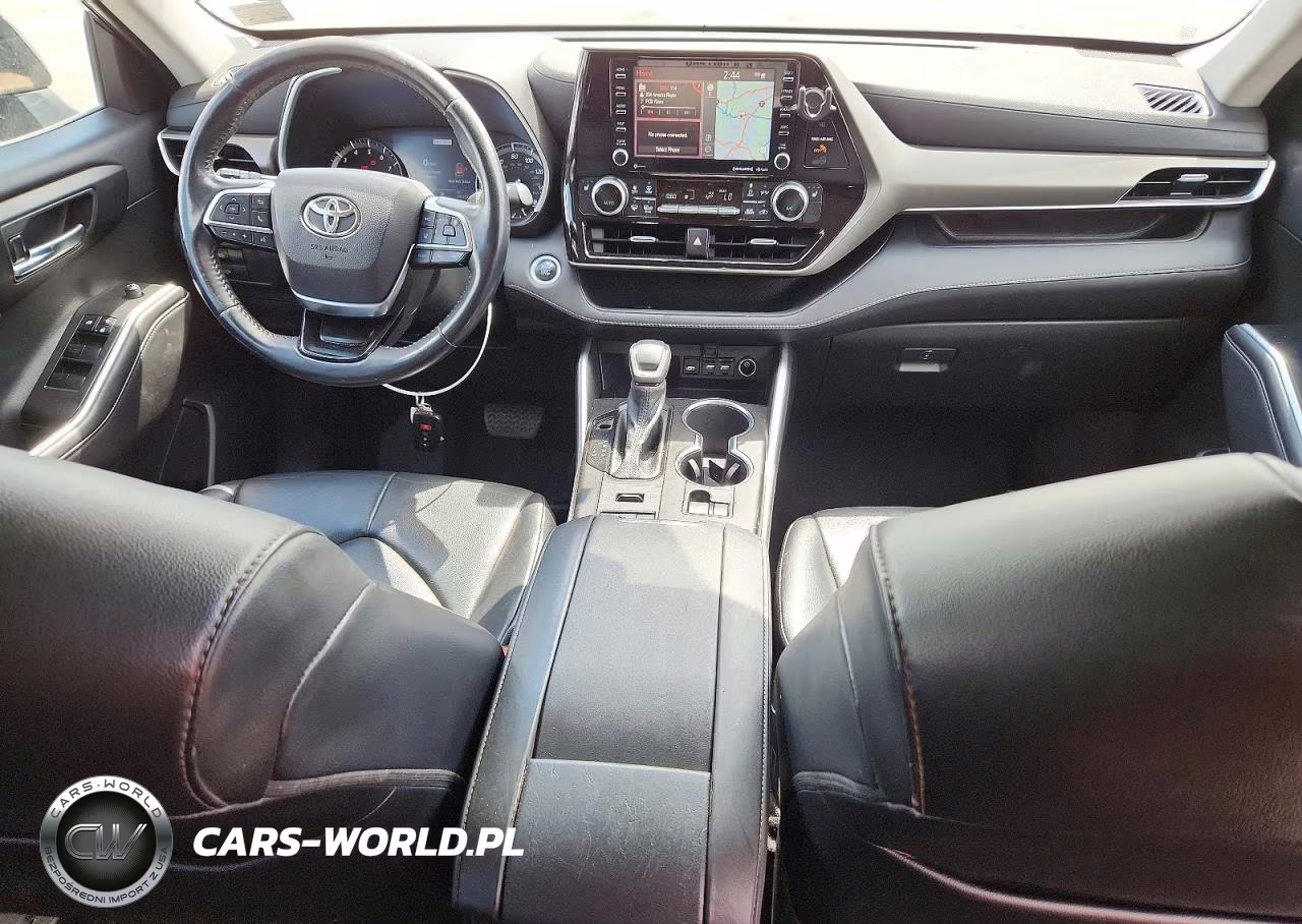 2021 Toyota Highlander Xle VIN:5TDHZRBH3MS160666 - 8
