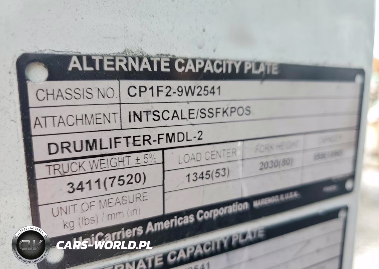 2013 Uigf Forklift VIN:CP1F29W2541 - 10