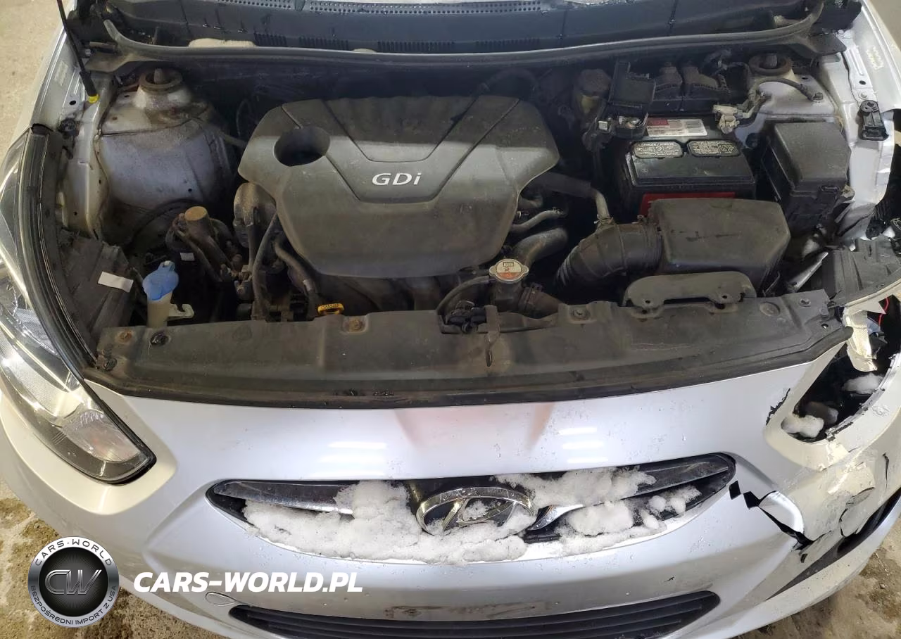 2013 Hyundai Accent Gls VIN:KMHCT4AE6DU487334 - 11