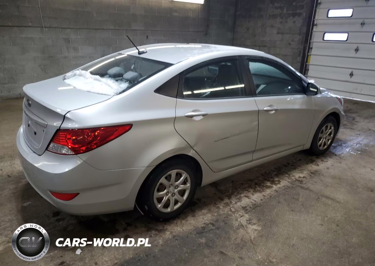 2013 Hyundai Accent Gls VIN:KMHCT4AE6DU487334 - 3