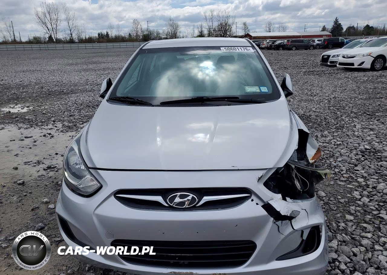 2013 Hyundai Accent Gls VIN:KMHCT4AE6DU487334 - 5