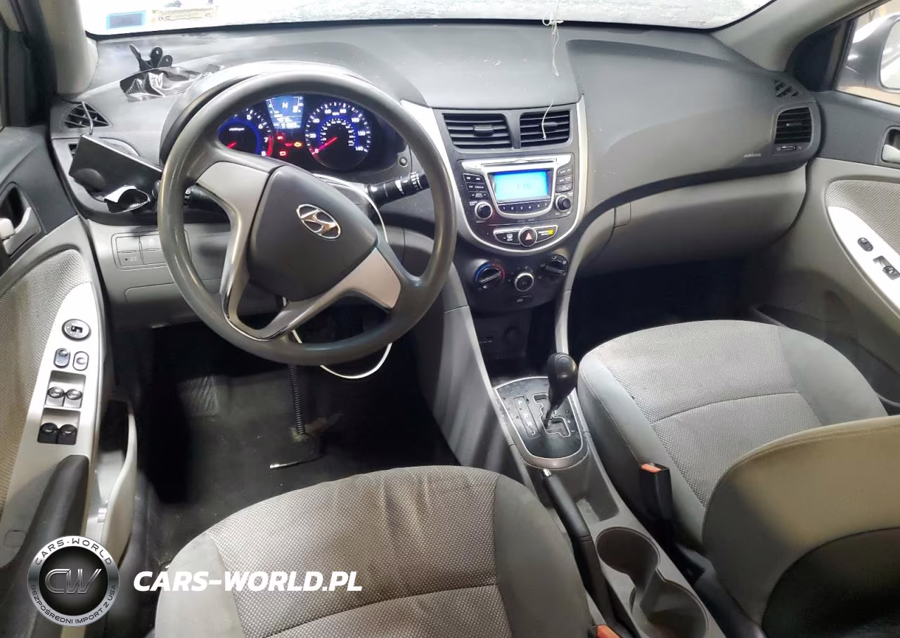 2013 Hyundai Accent Gls VIN:KMHCT4AE6DU487334 - 8