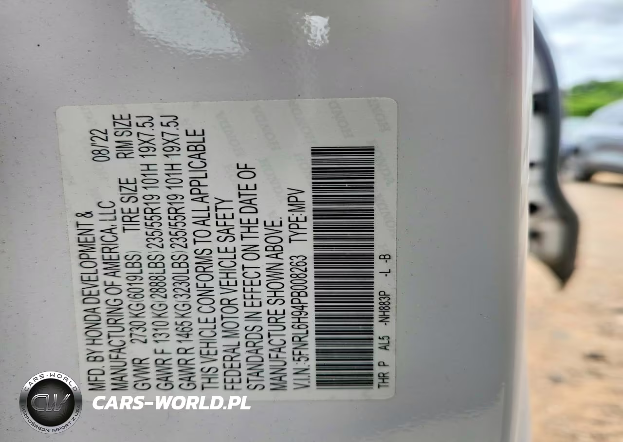 2023 Honda Odyssey Elite VIN:5FNRL6H94PB008263 - 13