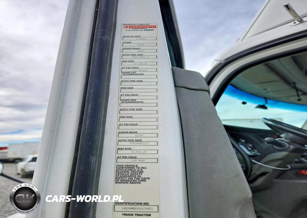 2016 Kenworth T680 Semi Truck VIN:1XKYA48X2GJ124871 - 10