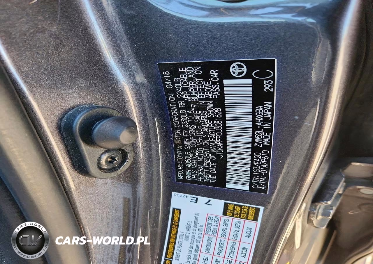 2018 Toyota Prius Prime Premium VIN:JTDKARFP0J3081628 - 12