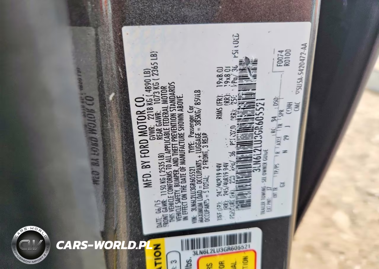 2016 Lincoln Mkz Hybrid VIN:3LN6L2LU3GR605521 - 12