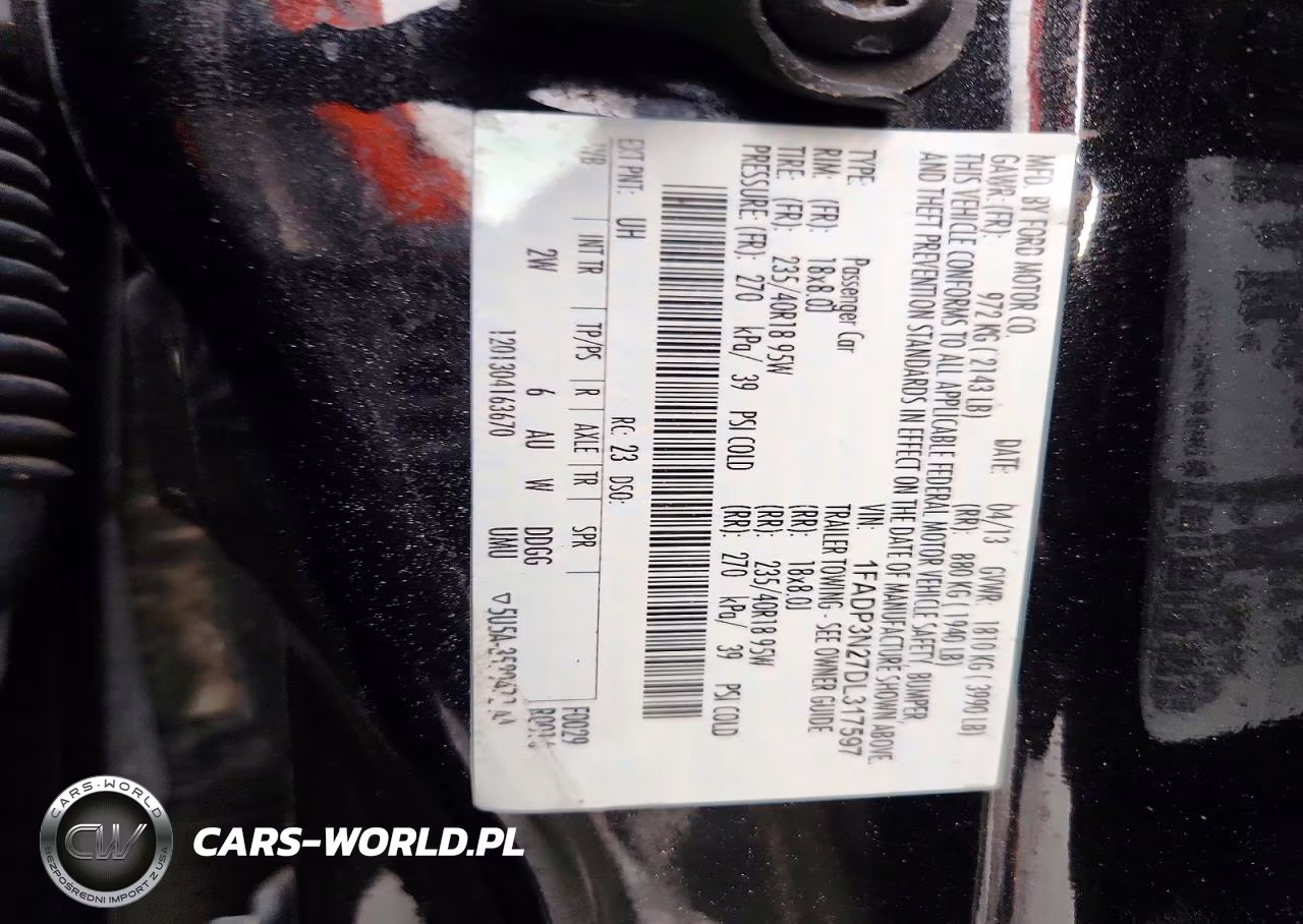 2013 Ford Focus Titanium VIN:1FADP3N27DL317597 - 12