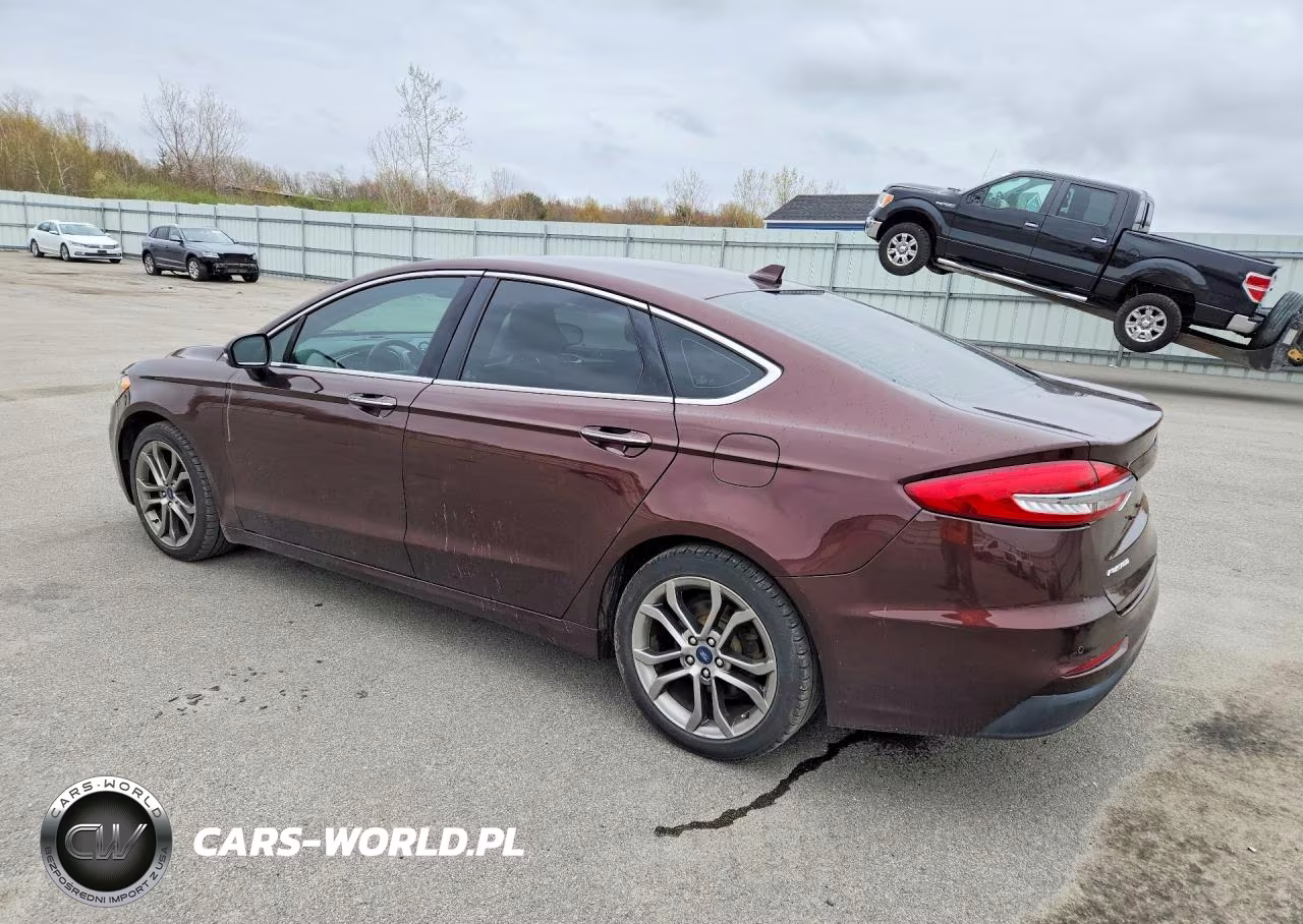 2019 Ford Fusion Sel VIN:3FA6P0CD7KR219762 - 2