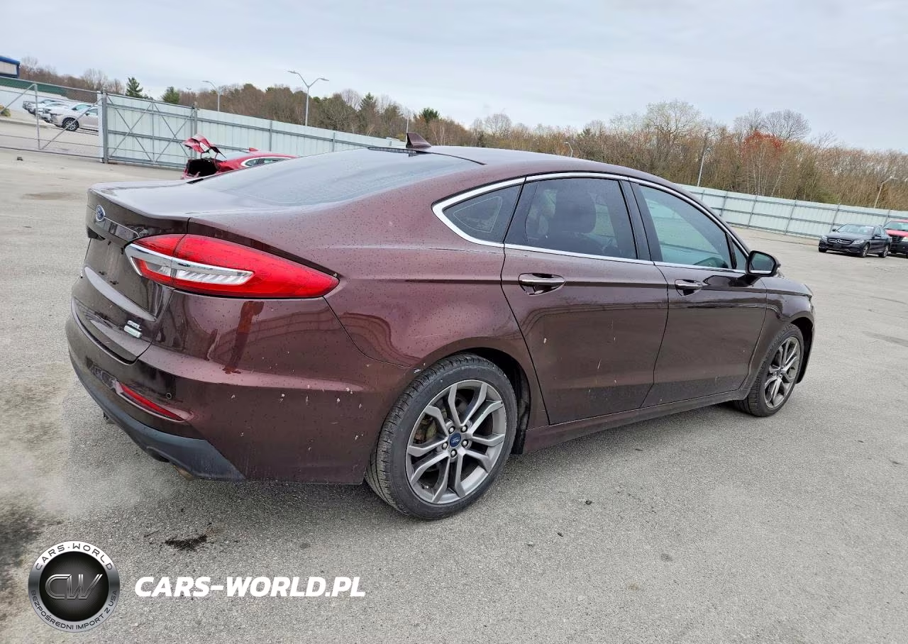 2019 Ford Fusion Sel VIN:3FA6P0CD7KR219762 - 3