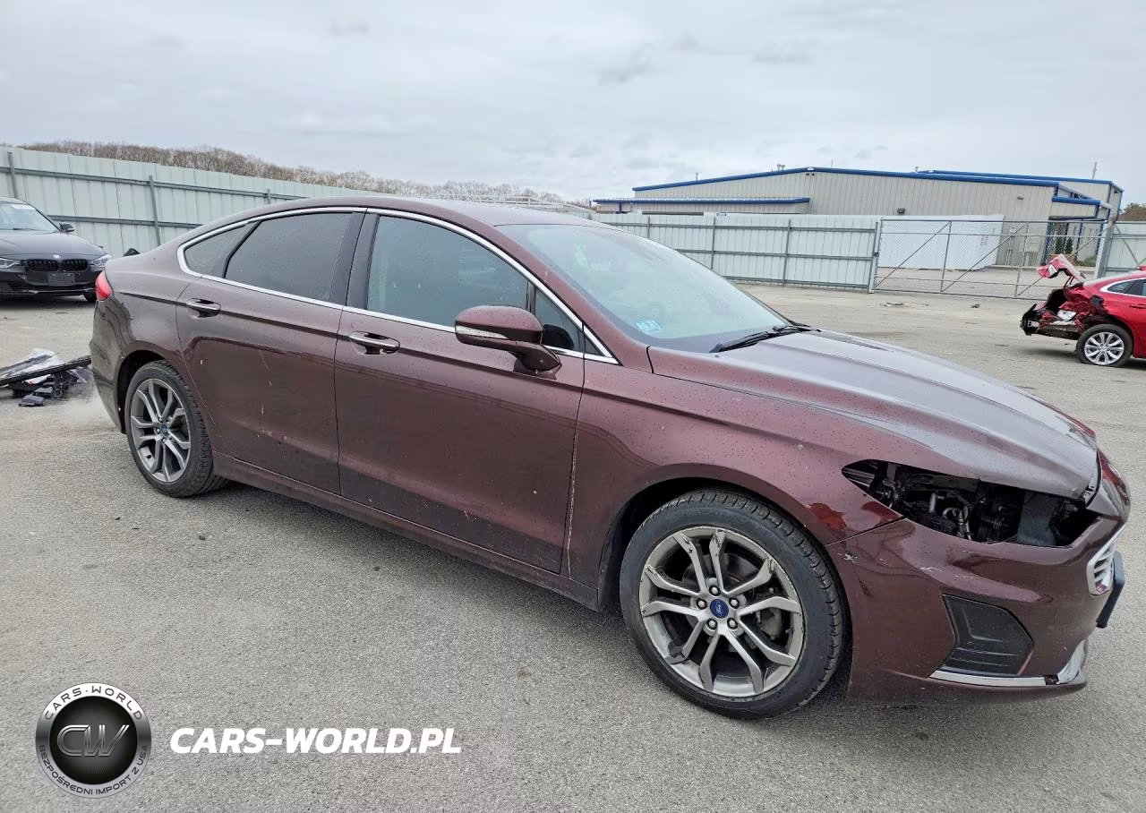 2019 Ford Fusion Sel VIN:3FA6P0CD7KR219762 - 4