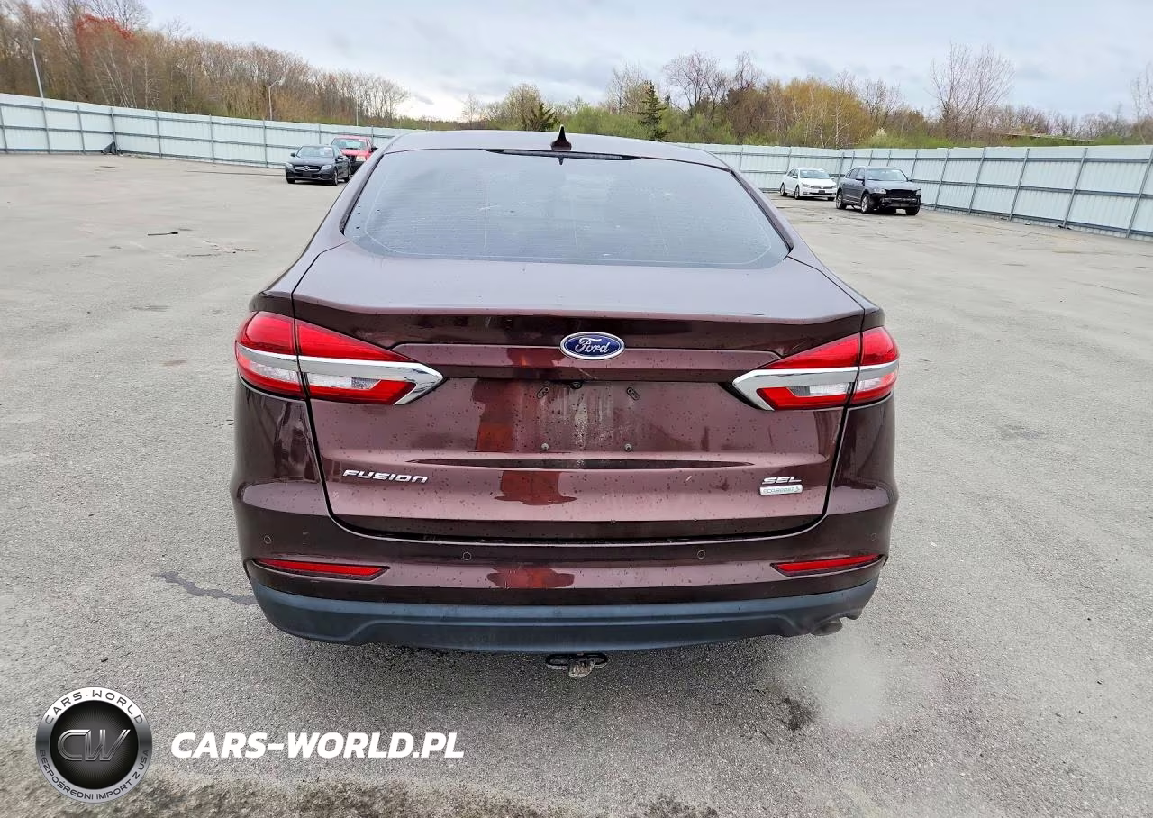 2019 Ford Fusion Sel VIN:3FA6P0CD7KR219762 - 6
