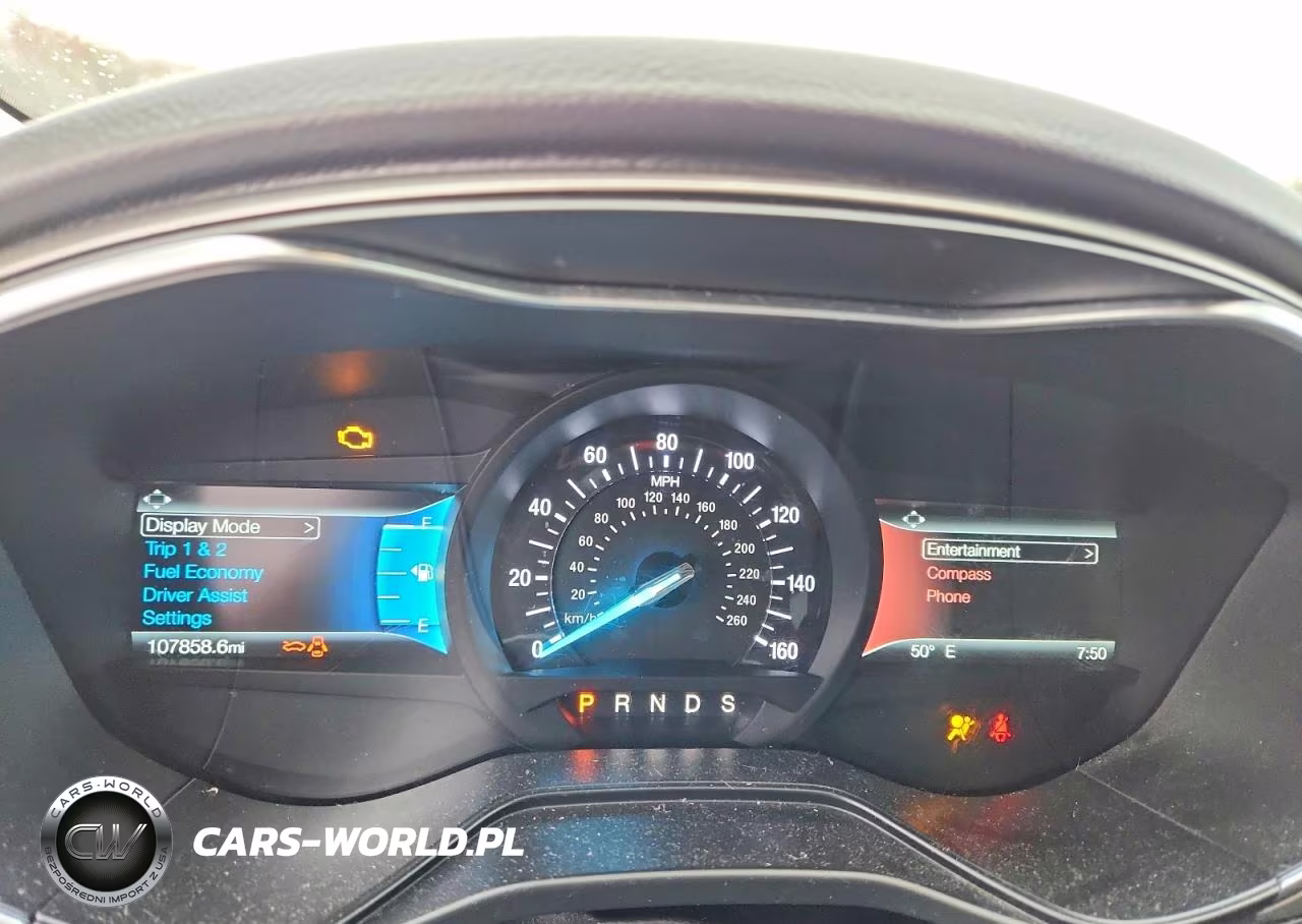 2019 Ford Fusion Sel VIN:3FA6P0CD7KR219762 - 9